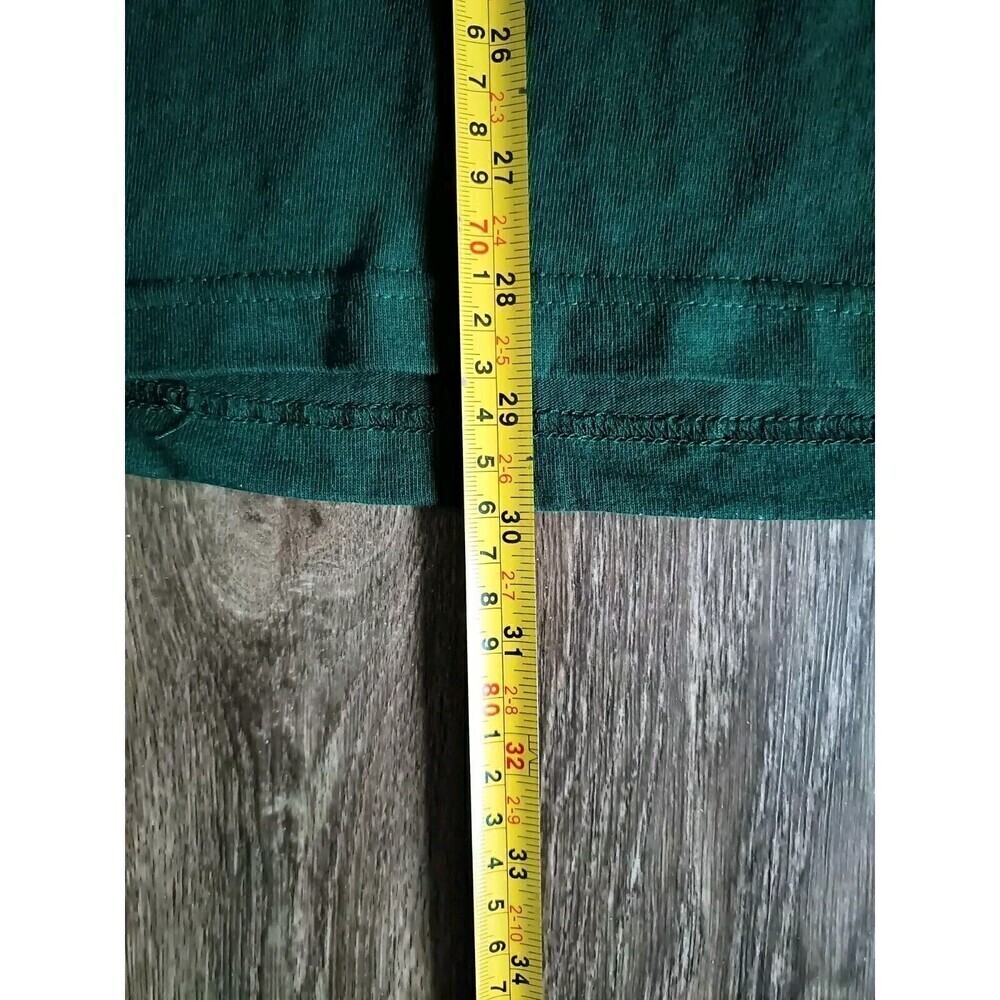 Mark Athletic T-Shirt Men's Size Large 90s Graphic Green Short Sleeve - Picture 8 of 8